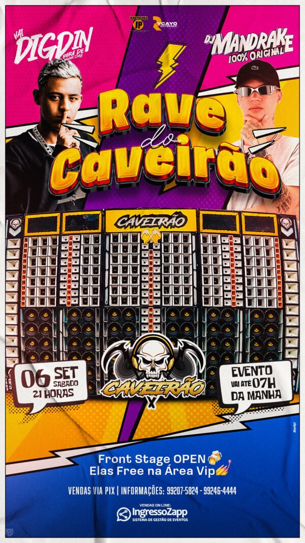 Rave do Caveirão ☠️